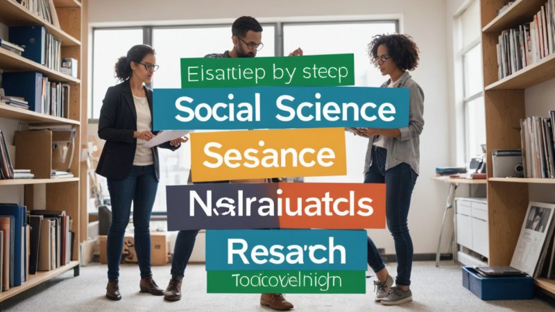 social science research, essential steps, methodology, education, analysis