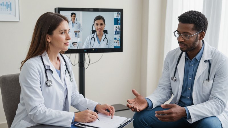 telemedicine, healthcare access, patient care, technology, virtual consultation