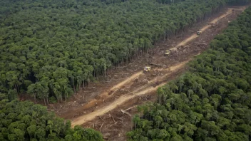 deforestation, wildlife crisis, environmental impact, habitats, conservation