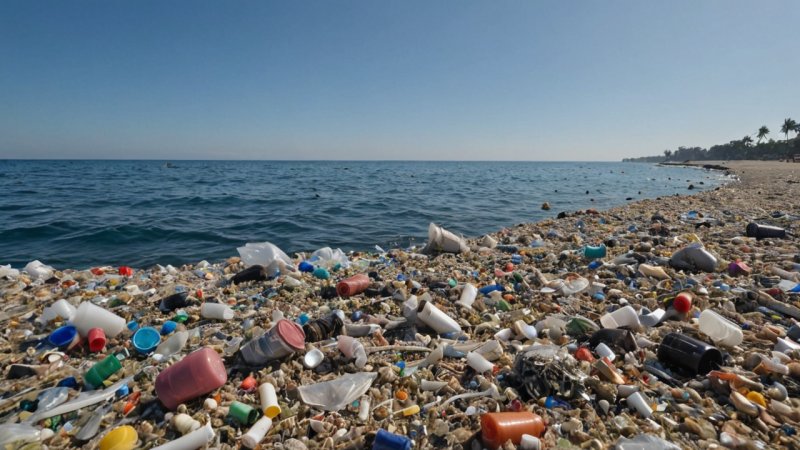 plastic pollution, marine life, environmental impact, microplastics, ocean cleanup